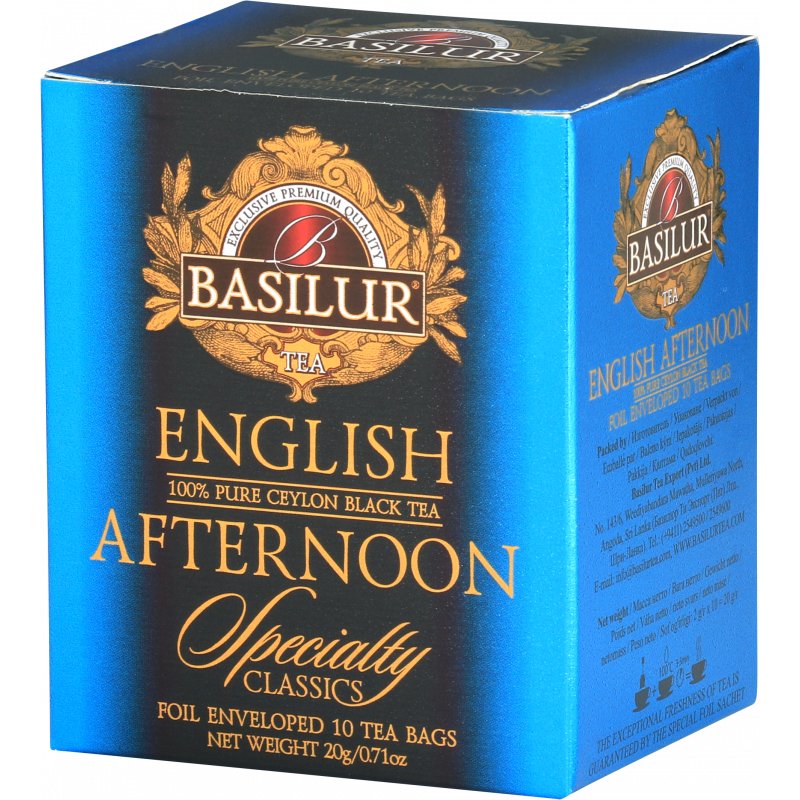 BASILUR BASILUR Herbata Specialty Classisc English Afternoon w saszetkach 10x2g WIKR-993295