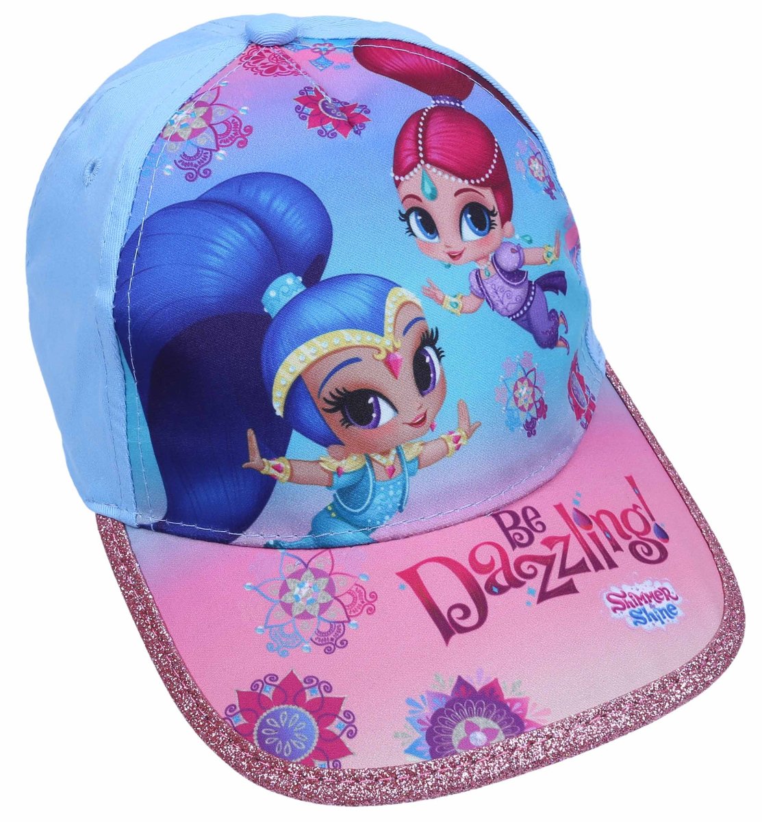 Niebiesko-Różowa Czapka Z Daszkiem Shimmer & Shine Nickelodeon