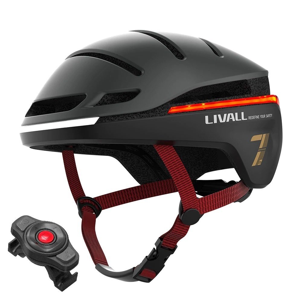 Livall EVO21 Helmet, czarny M | 54-58cm 2022 Kaski rowerowe 32001102