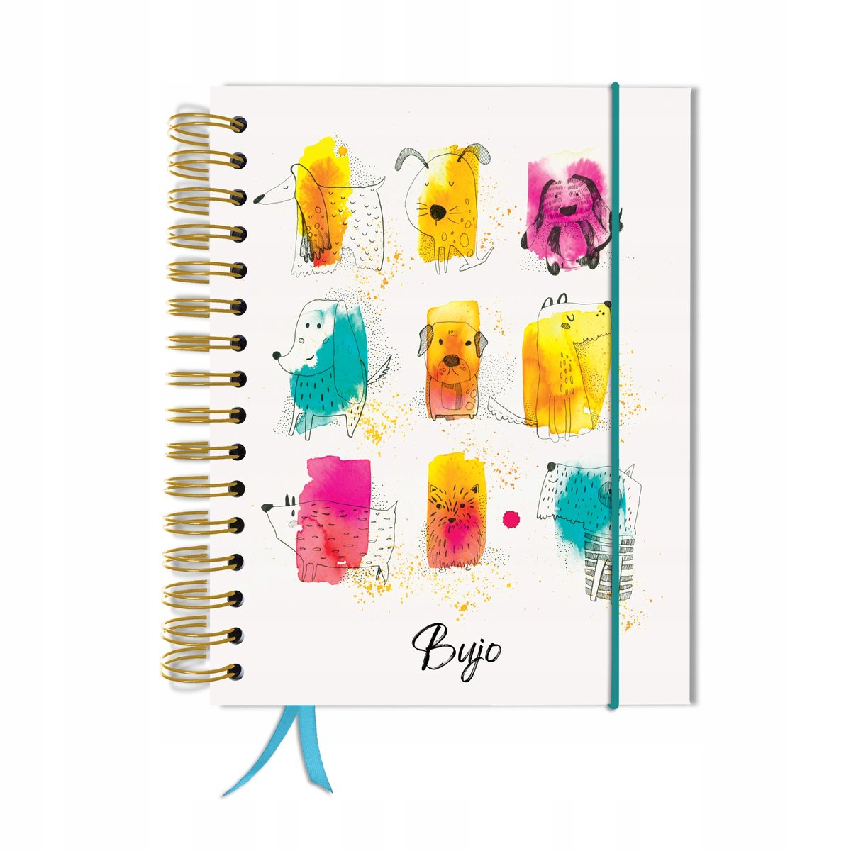 Bullet journal notes planer zeszyt Bujo A5+ kropki