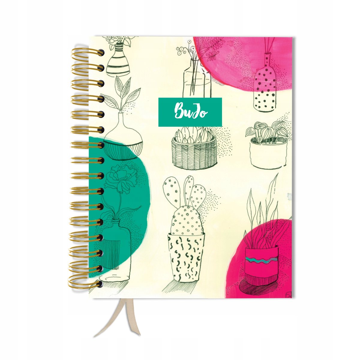 Bullet journal notes planer zeszyt Bujo A5+ kropki
