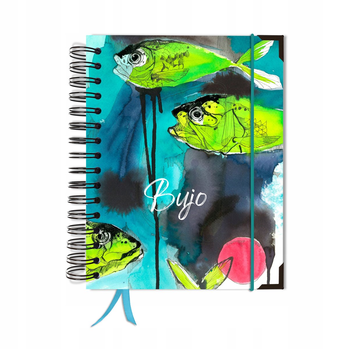 Bullet journal notes planer zeszyt Bujo A5+ kropki