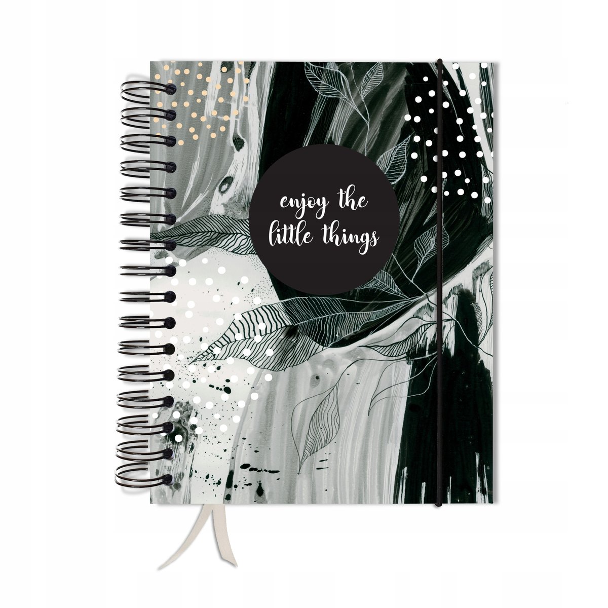 Bullet journal notes planer zeszyt Bujo A5+ kropki