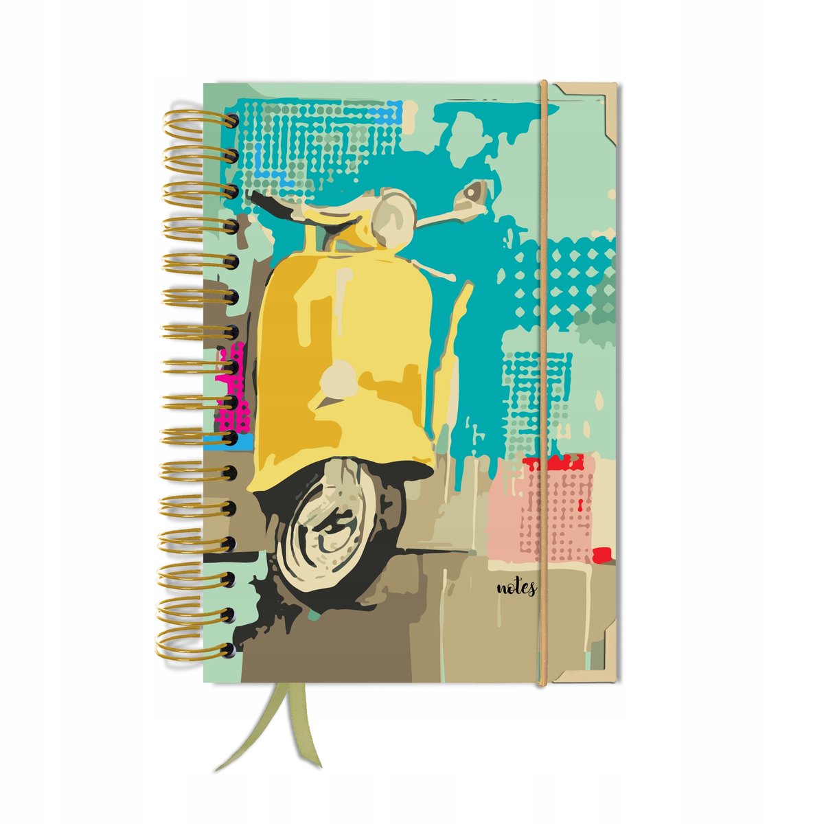 Notes w linie zeszyt A5 pamiętnik notatnik planer