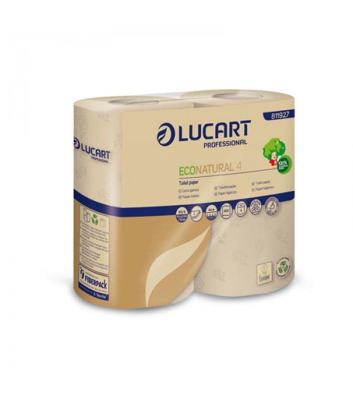 Ekologiczny papier toaletowy delikatny 4 rolki Eco