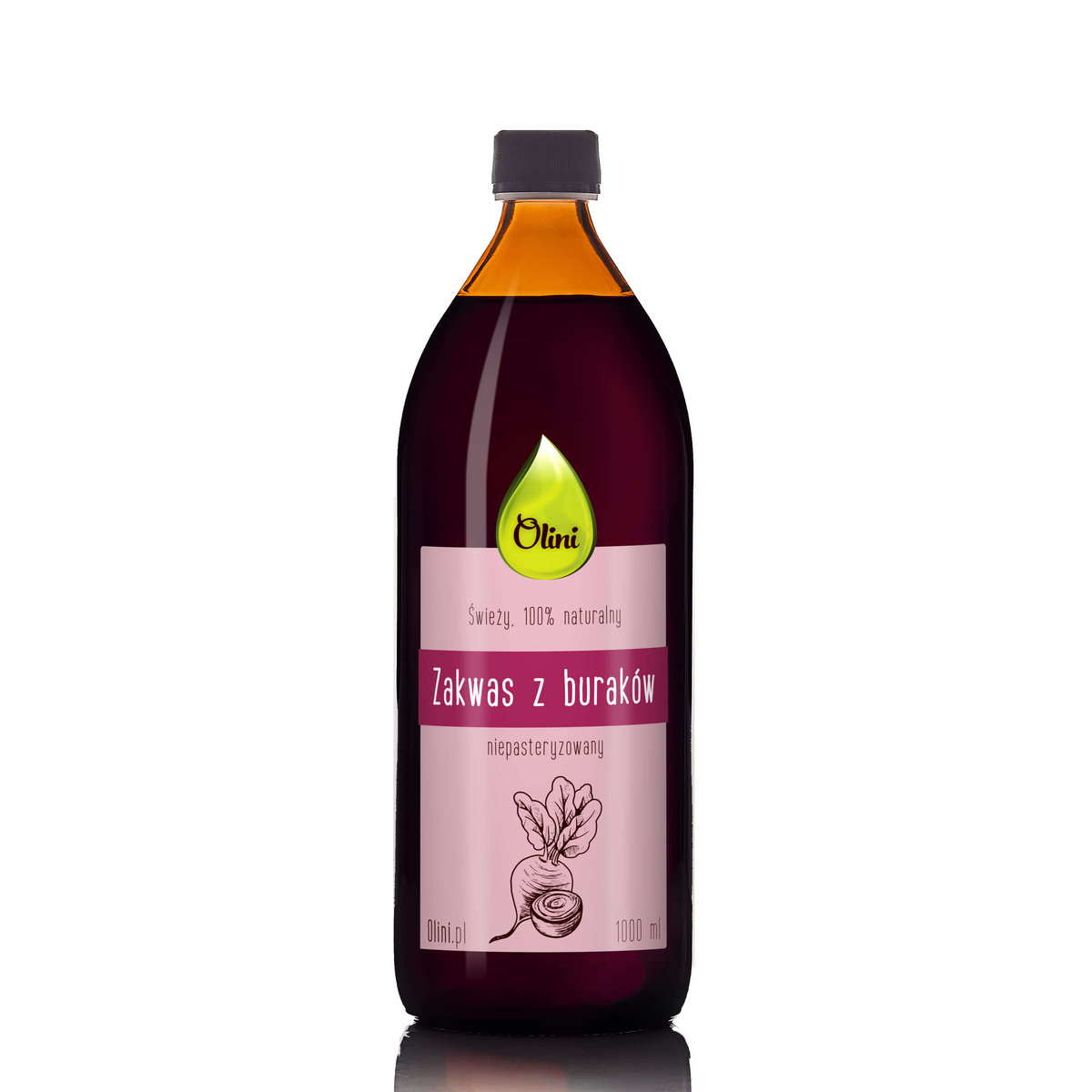 Zakwas z buraków naturalny 1 l Olini