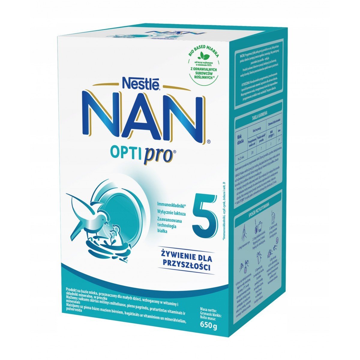 NAN OPTIPRO 5 650g