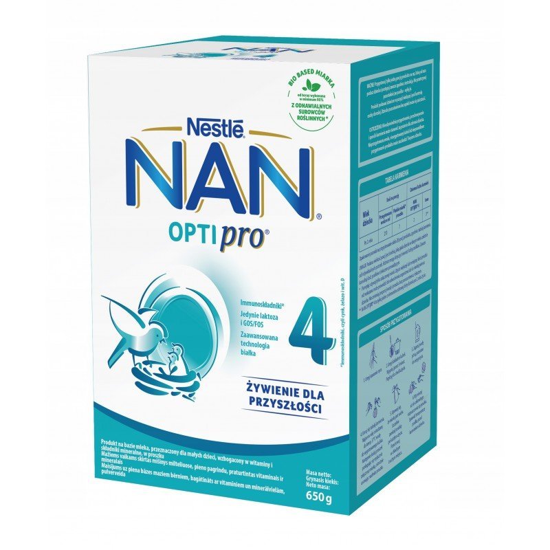 NAN OPTIPRO 4 650g