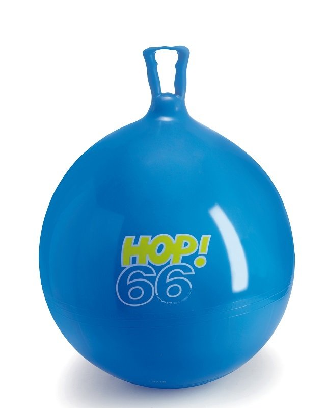 Piłka do skakania Hop GYMNIC Niebieska - 66 cm