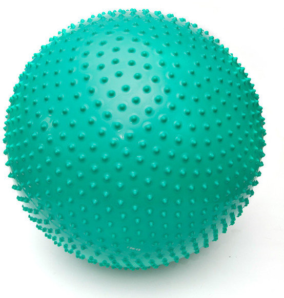 Piłka sensoryczna z wypustkami Therasensory GYMNIC Zielona 65 cm