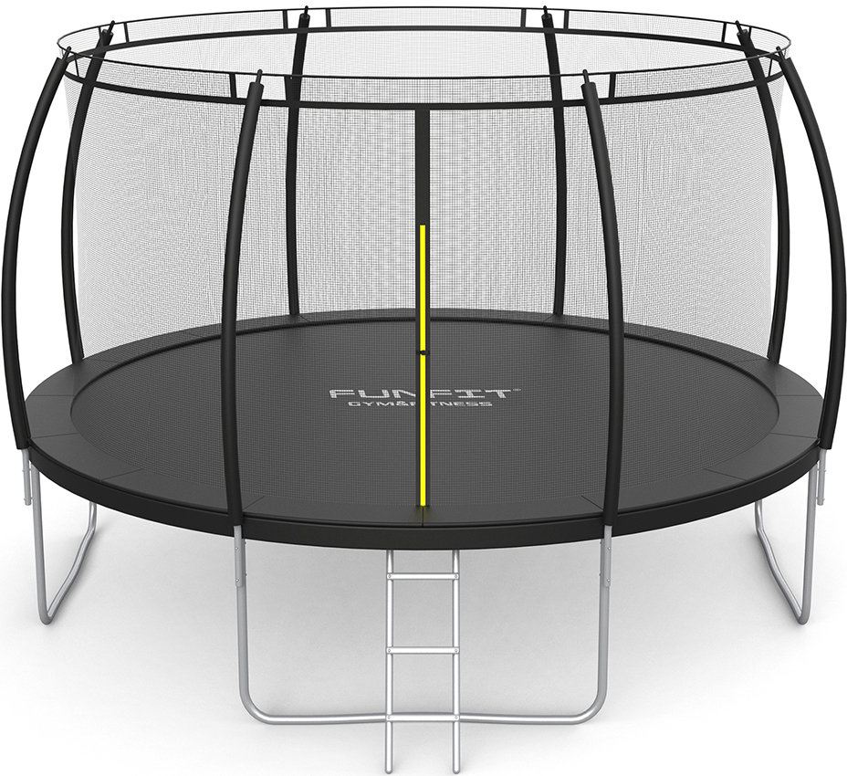 Trampolina Ogrodowa Premium Dla Dzieci 404Cm (13Ft) Z Siatką Wewnętrzną I Drabinką