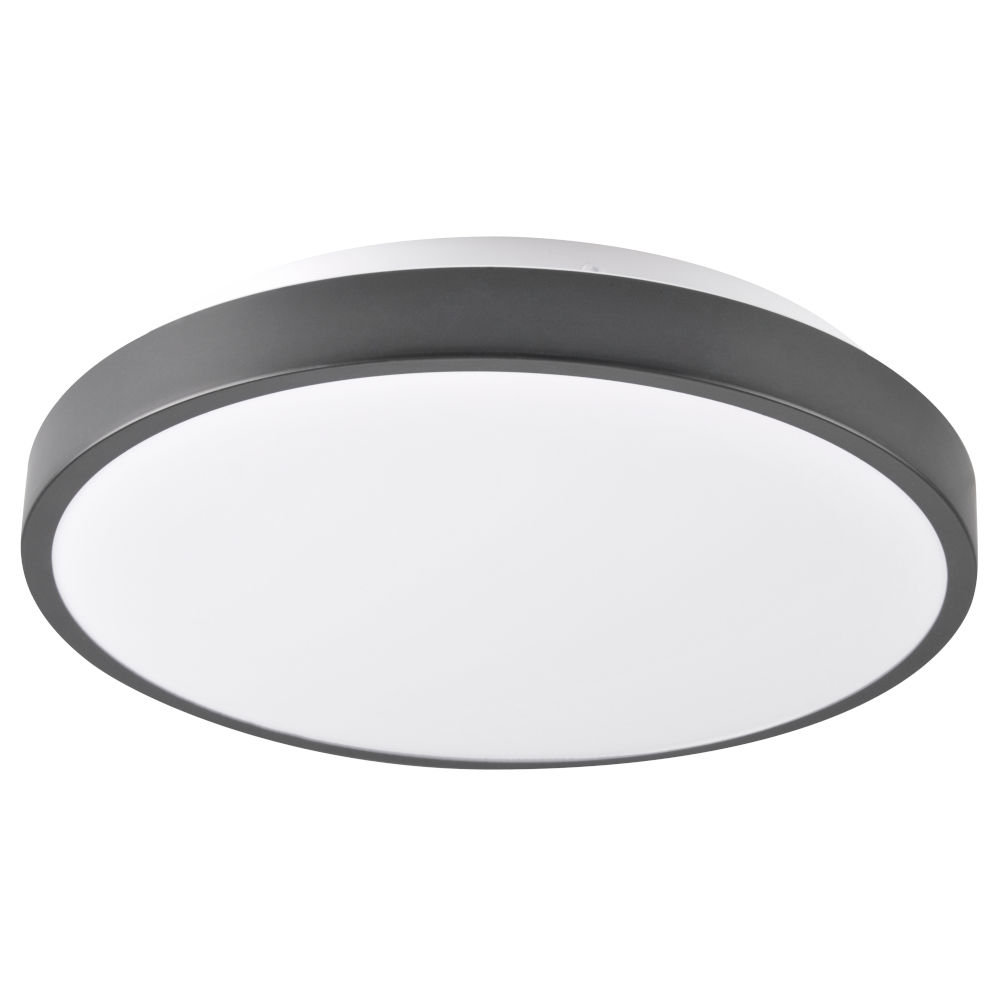 Polux Plafon LED Kern 30cm 15W czarny 314918