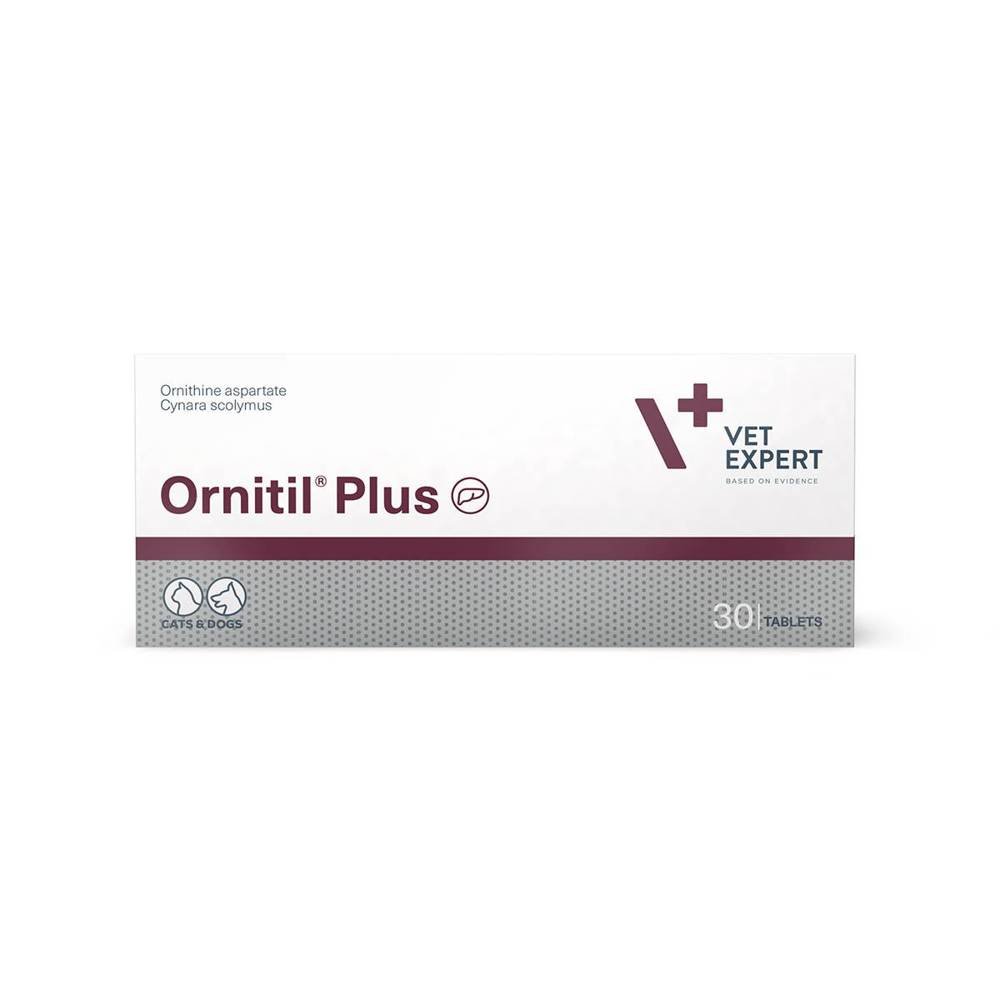 Фото - Ліки й вітаміни VetExpert VET EXPERT Ornitil Plus 30 tabletek wsparcie wątroby 