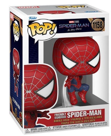 Funko POP!, figurka kolekcjonerska Marvel: Spider Man: No Way Home, Leaping SM2