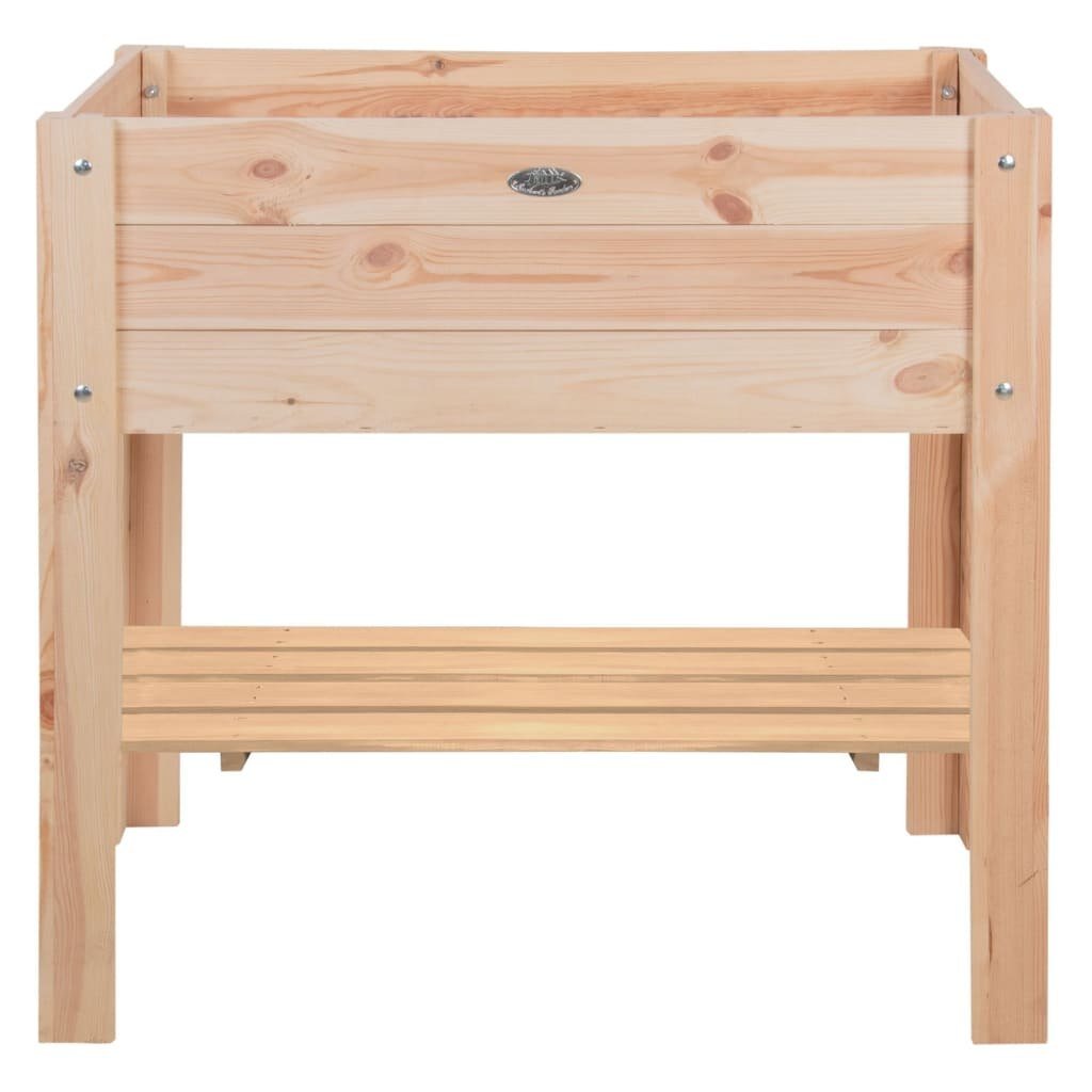 Esschert Design Podwyższona donica na nogach, naturalna, rozmiar S