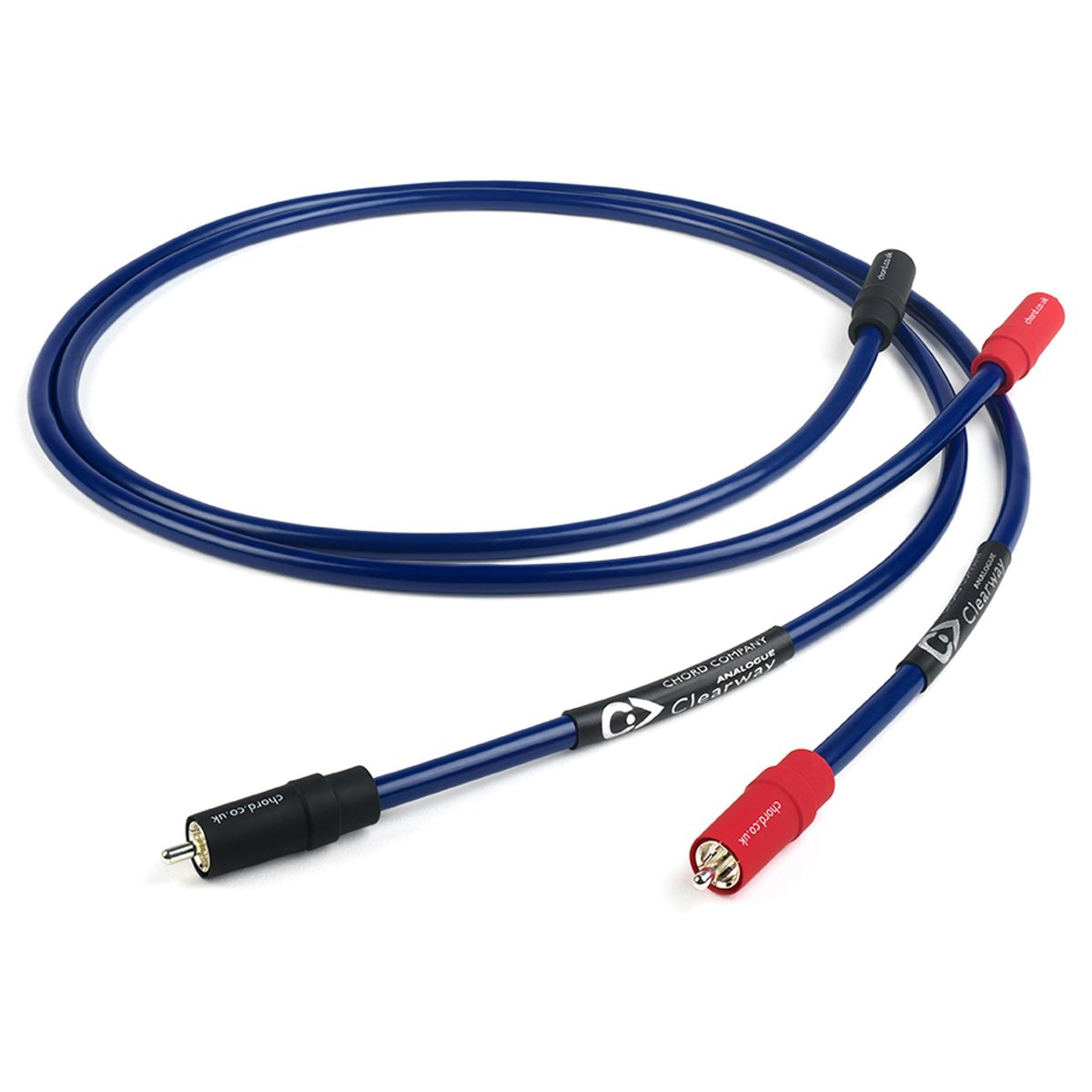 Chord Clearway Analogue RCA - Kabel interkonekt audio 2 RCA - 2 RCA (Cinch) - 1m : Długość - 1m