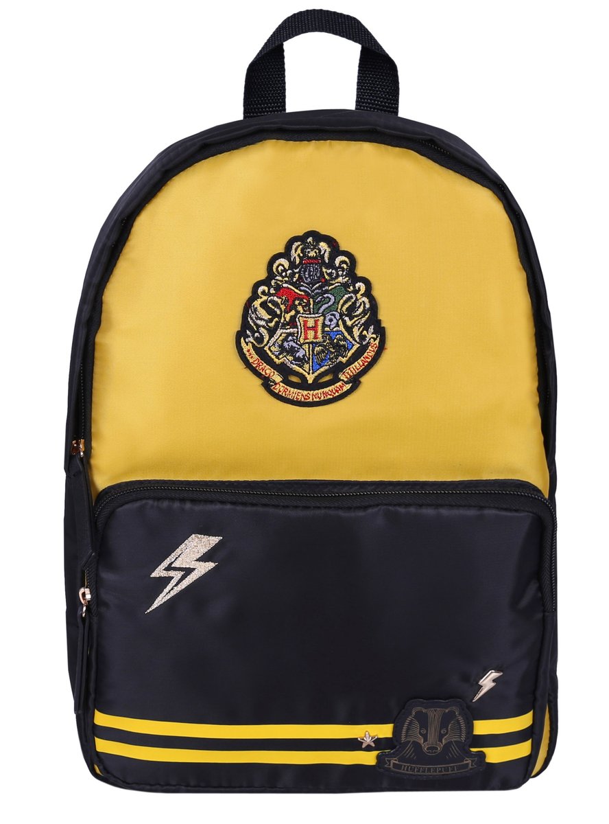 Czarno-żółty plecak Hufflepuff Harry Potter