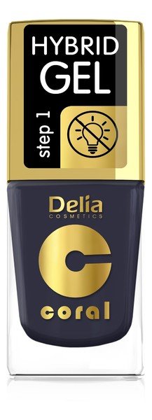 Delia Cosmetics Coral Hybrid Gel Emalia do paznokci nr 77 11ml