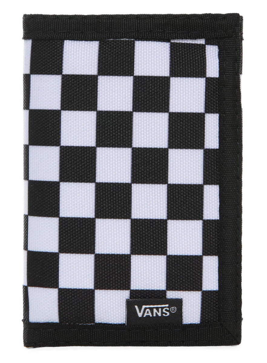 Portfel podróżny codzienny Vans Slipped - black / white