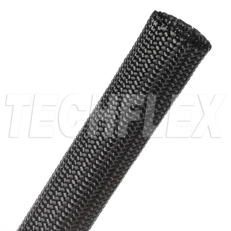 Techflex Oplot wielowłóknowy NYLON MULTIFILAMENT śr. 25 mm NMN1.00BK