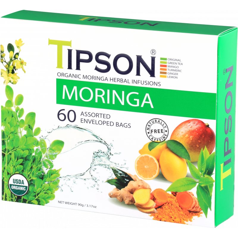 Organic Moringa Assorted 60 saszetek