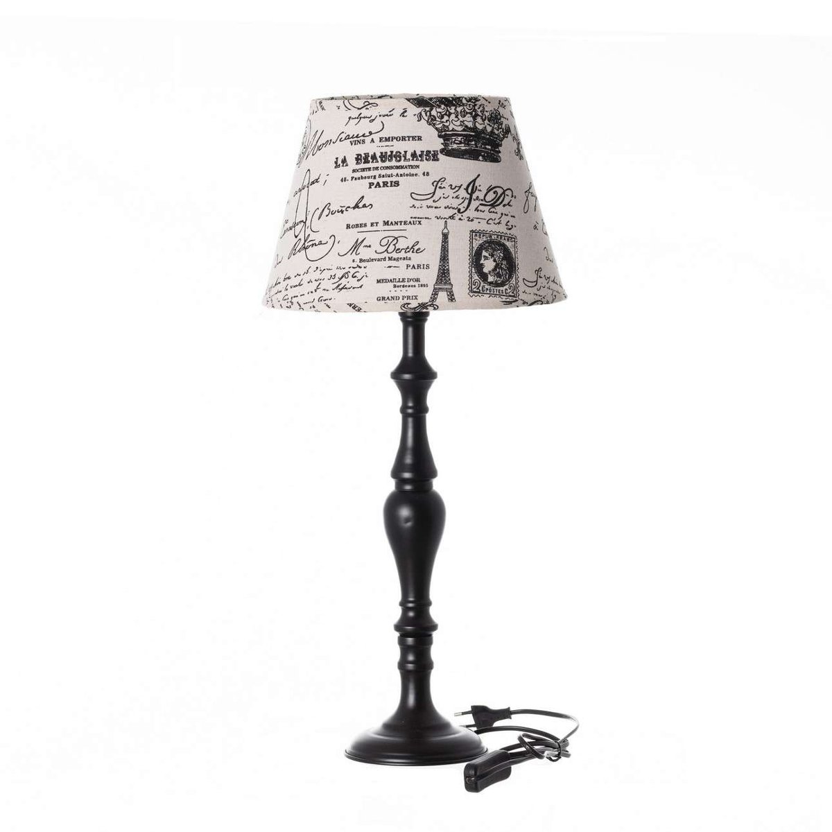 Dekoria.pl Lampa stołowa LaFrance 61cm, 28 x 28 x 61 cm