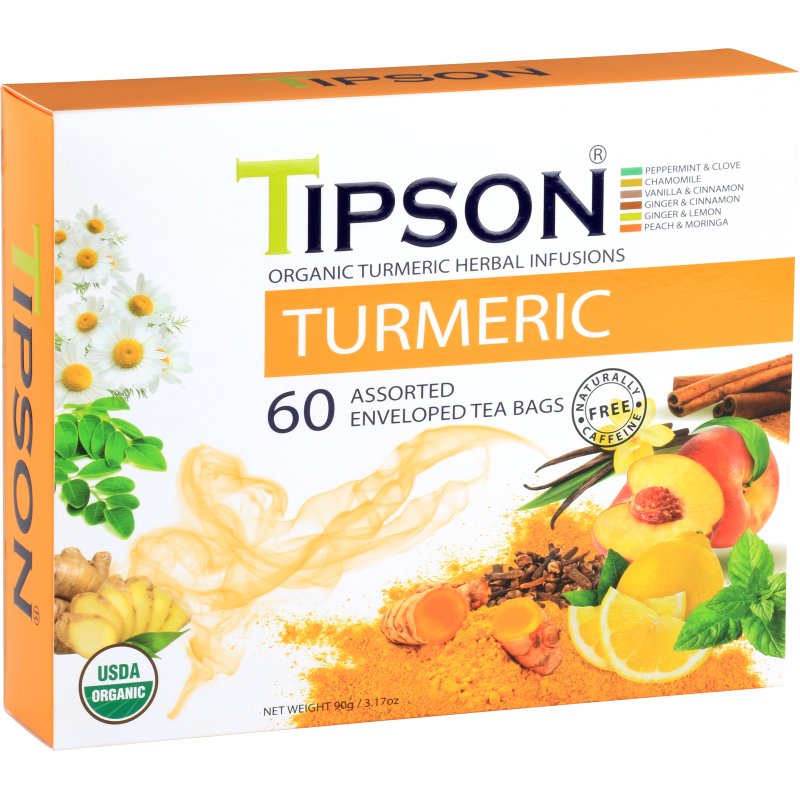 Organic Turmeric Assorted 60 saszetek