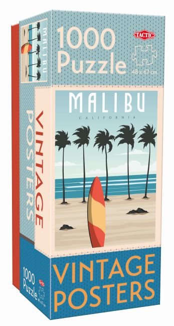 Puzzle Vintage Malibu 1000 elementów - Tactic