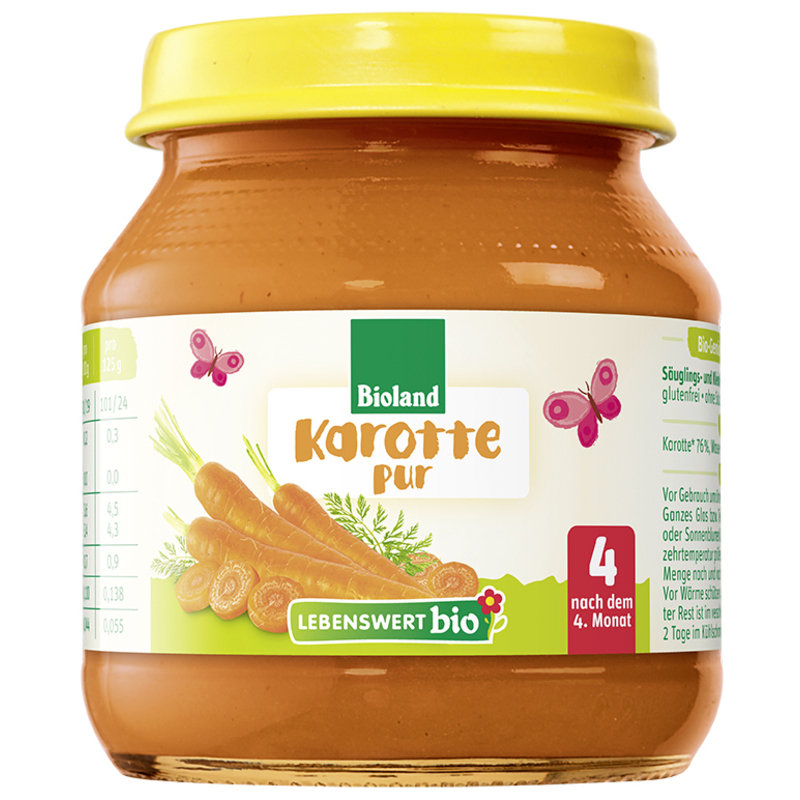 Bio Planet Lebenswert Dystrybutor: S.A., Wilkowa W 4 mc PRZECIER MARCHEWKOWY BEZGLUTENOWY BIO 125 g - LEBENSWERT
