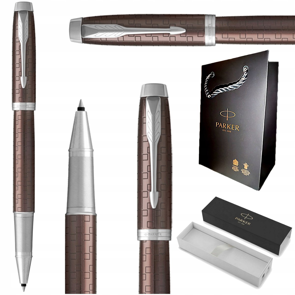 Parker 1931678 Pióro Kulkowe IM Premium Brown CT 1931678