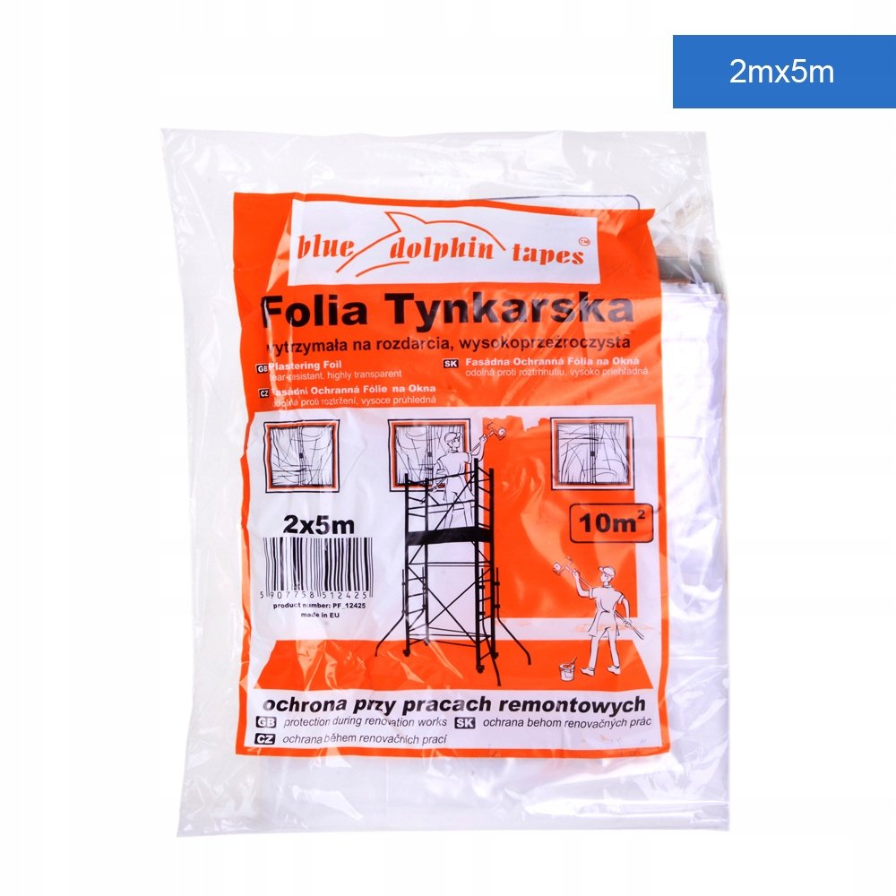 Xl - tape Folia tynkarska 2mx5m BLUEDOLPHIN AAFOCD
