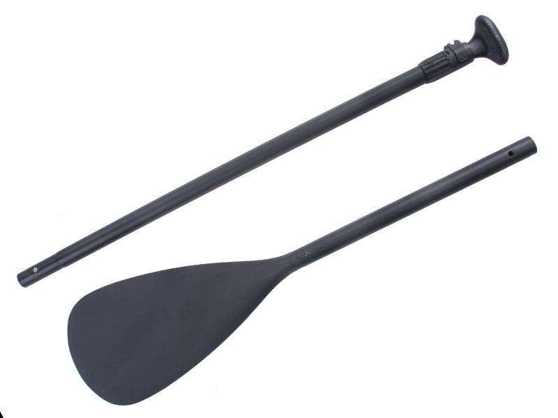 Wiosło Sup John Paddle Black-1 165-208Cm Regulowane 3-Częściowe   - 165-208 Cm