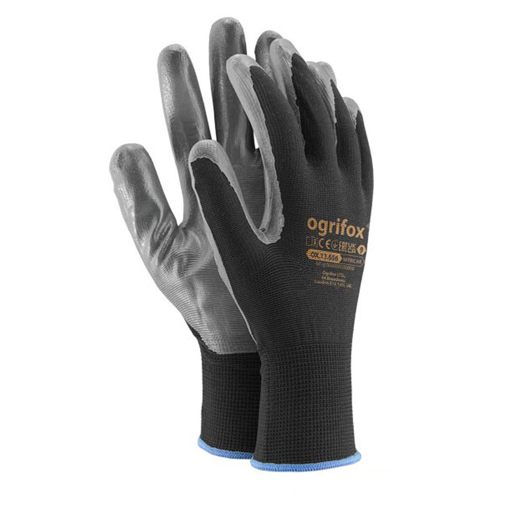 12 Par Rękawiczki robocze NITRICAR_BS9