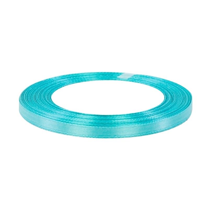 Wstążka Satynowa Turkusowa 6Mm X 36Y