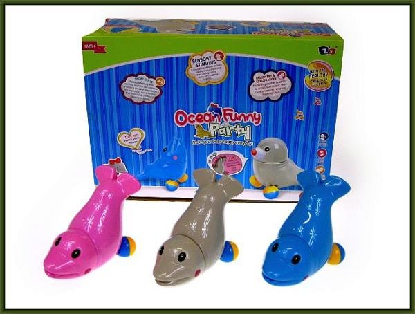 Hipo Delfin chodzący 15cm św/dźw p6 265-6