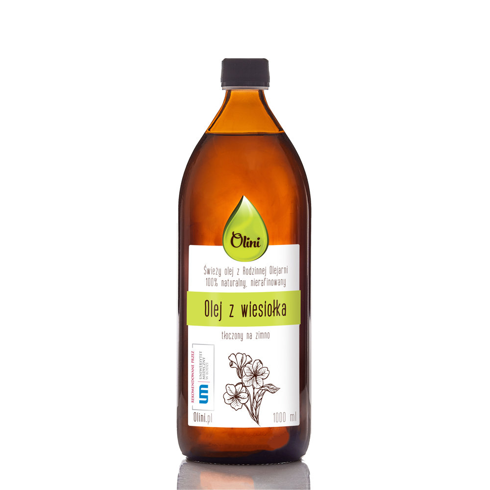 Olej z wiesiołka 1 l Olini
