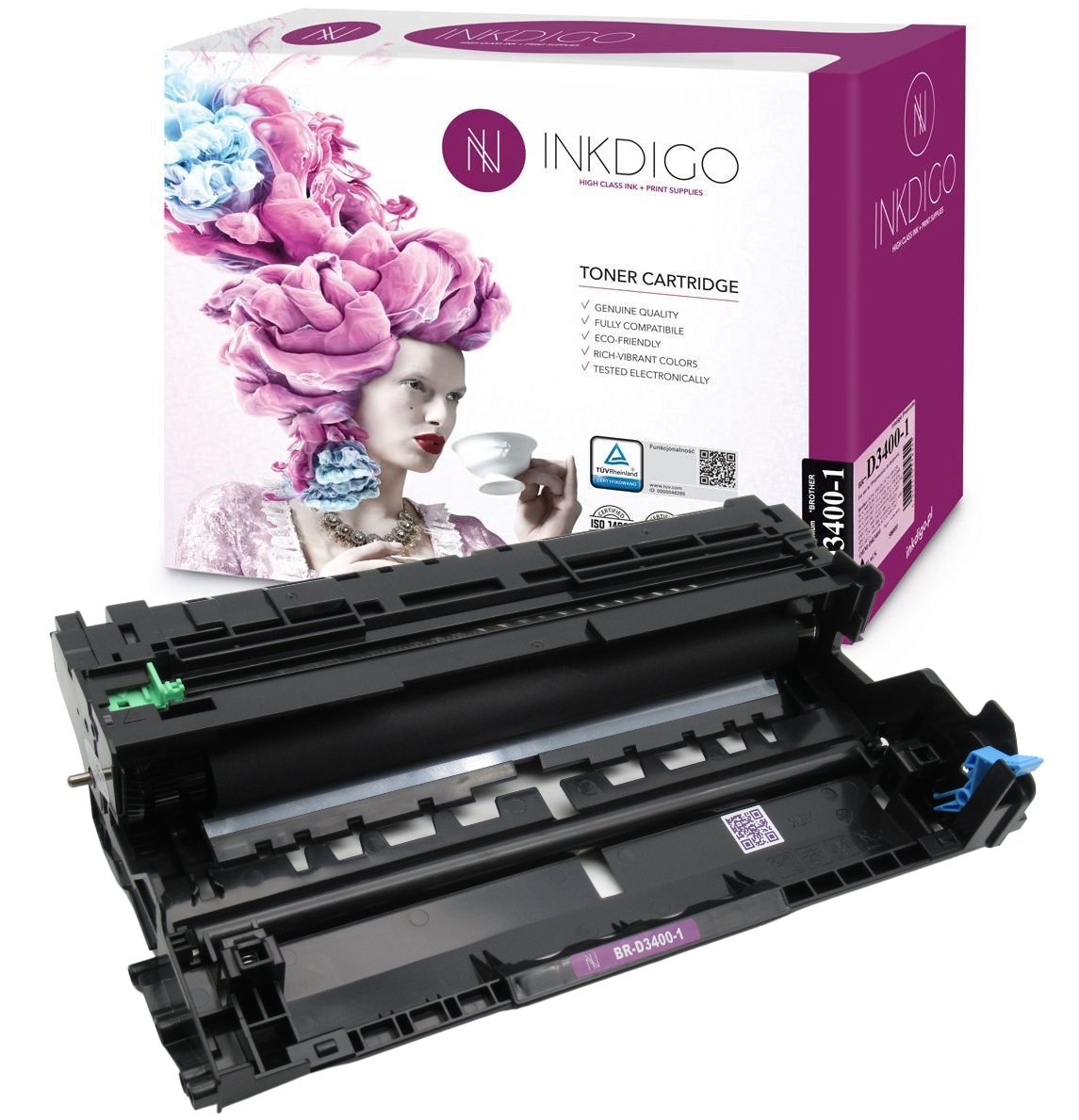 INKDIGO DR-3400 zgodny Bęben do Brother DCP-L5500DN