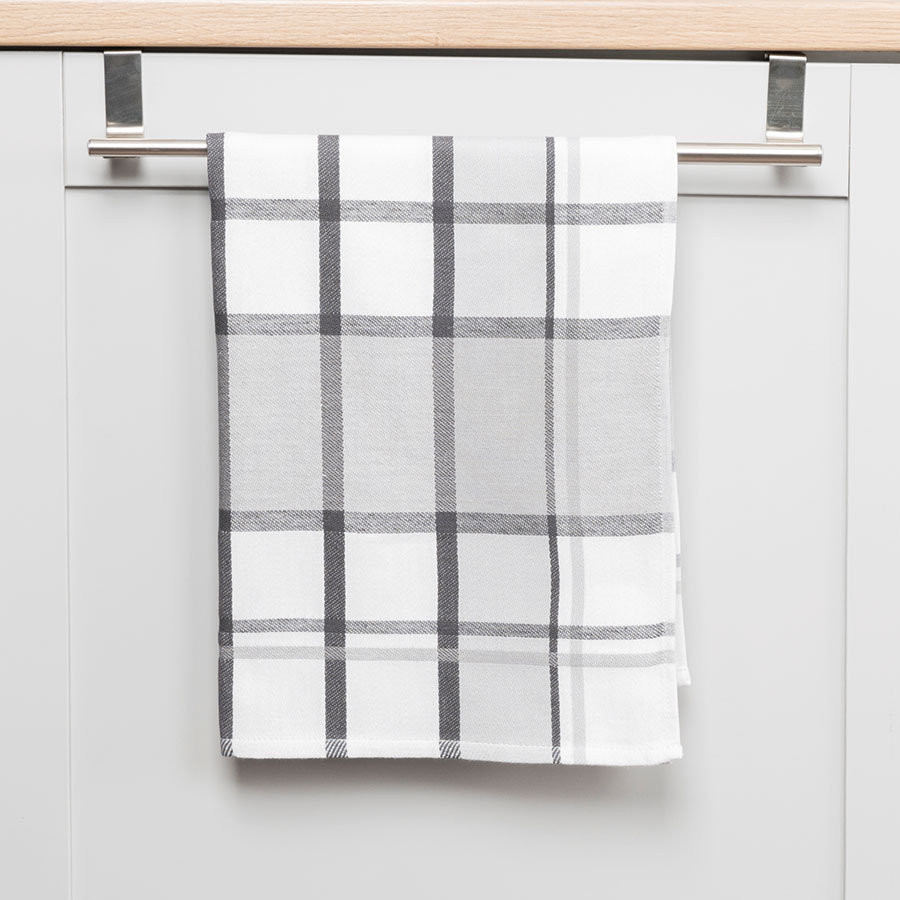 Ścierka kuchenna 50x70 Krati szara do naczyń Markizeta