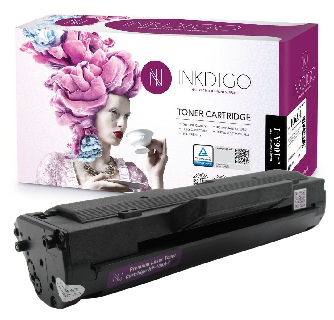 INKDIGO W1106A zgodny Toner do HP 107A 135AG 137FNW 138FW 135R 137P BEZ CHIPA