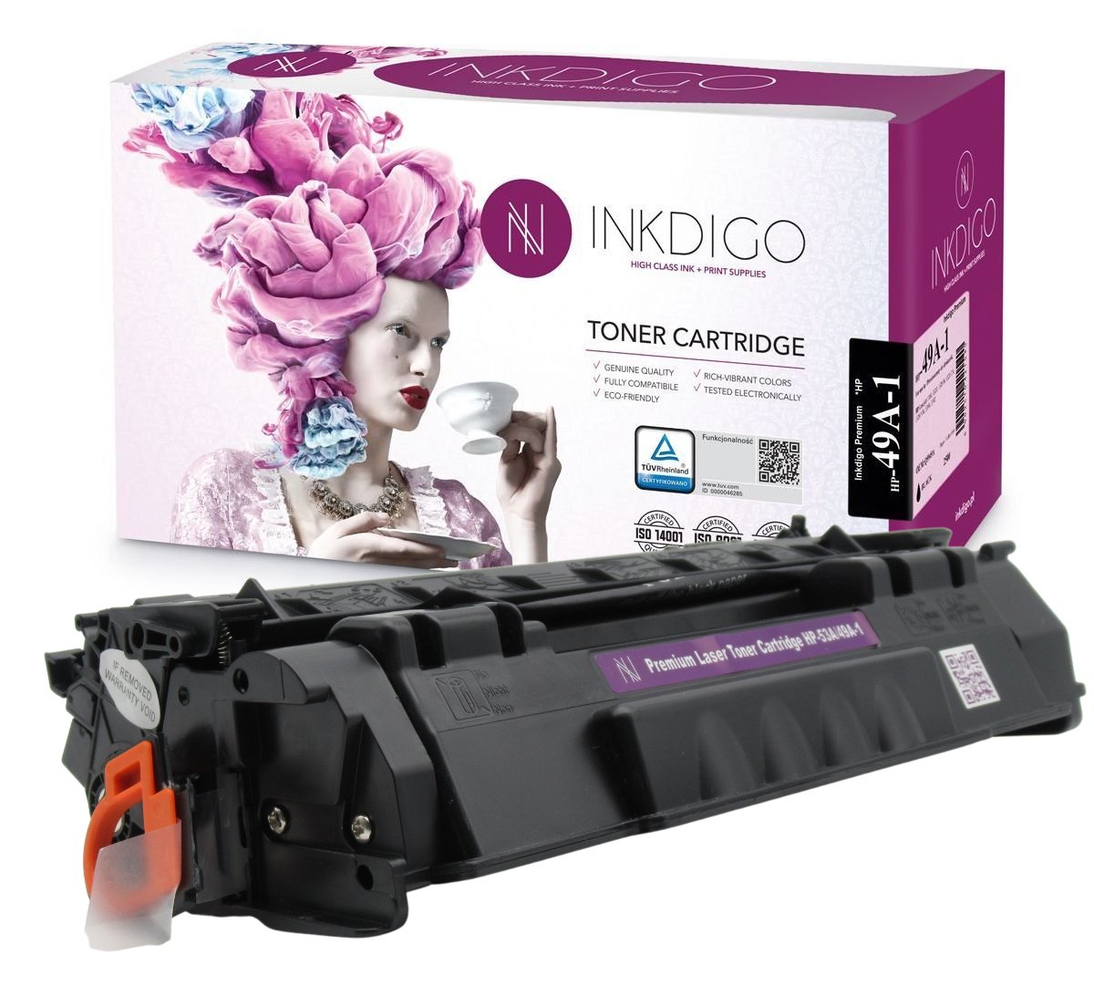 Фото - Картридж Inkdigo Q5949A zgodny Toner do HP Black 1160 1320 3390 3392 1320N 1320TN 