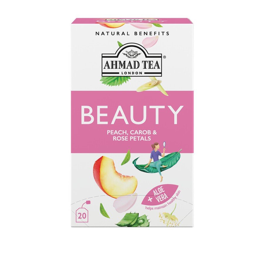 Ahmad Tea Beauty Healthy Benefit Napar Aloes 20 Torebek Aluminiowych