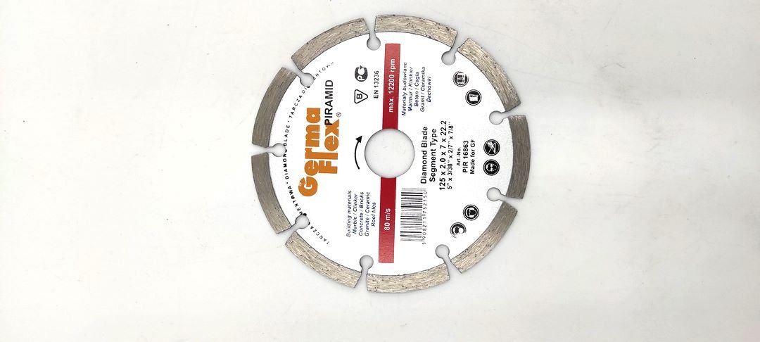 Tarcza Diamentowa Segmentowa Piramid Segment 125X2,0X7X22,2 Pir 16863