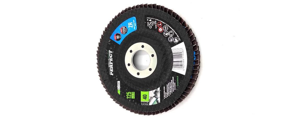 Stalco Tarcza Listkowa 125 Gr.40  Cyrkon  Perfect  S-71247