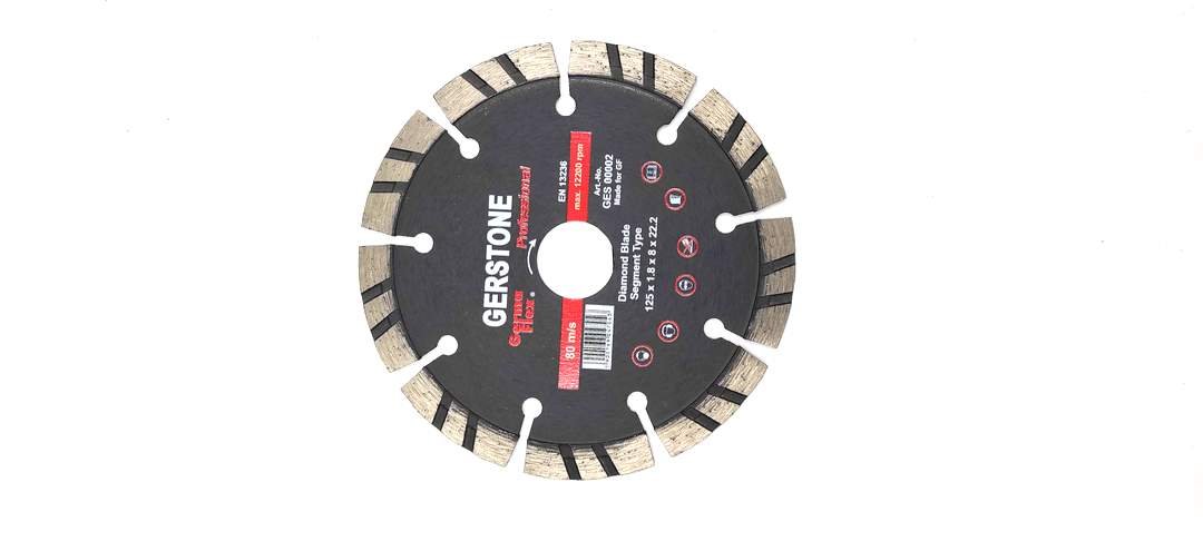 Tarcza Diamentowa Segmentowa Gerstone Segment 125X1,8X8X22,2
