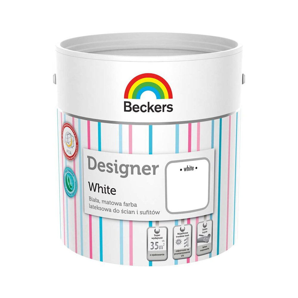 Beckers Designer White 5L Biały