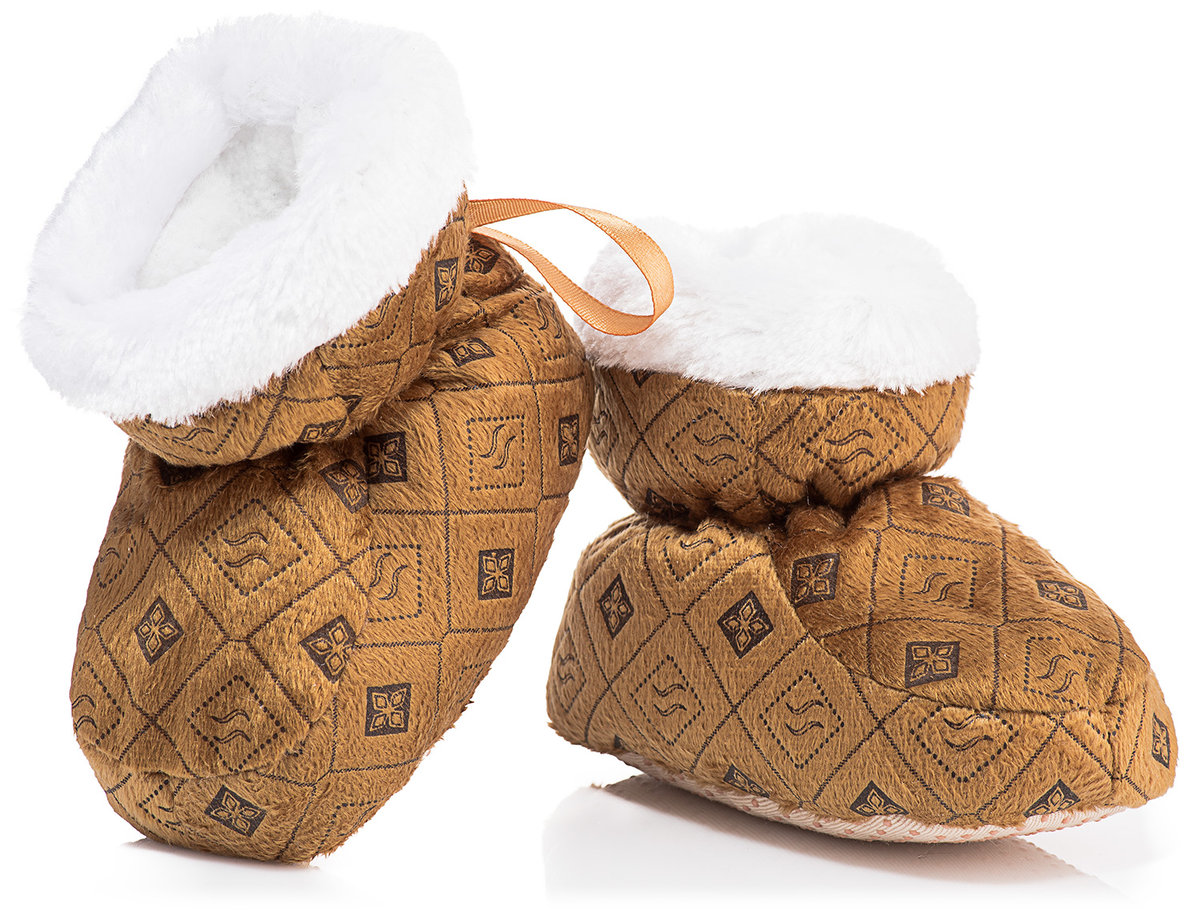 Ciepłe buciki niemowlęce dla chłopca 6-12 m – 12 cm