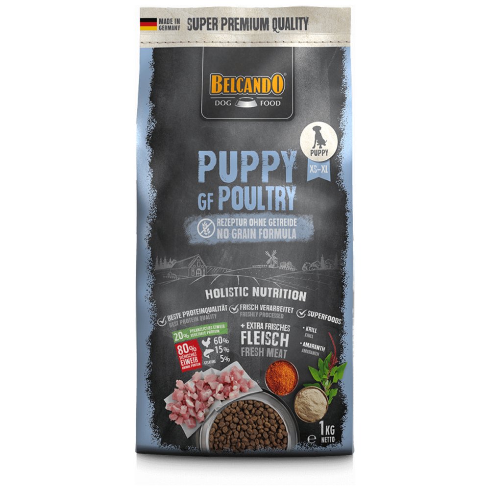 Belcando Puppy GF Poultry Sucha karma dla szczeniąt do 4 miesiąca 1kg
