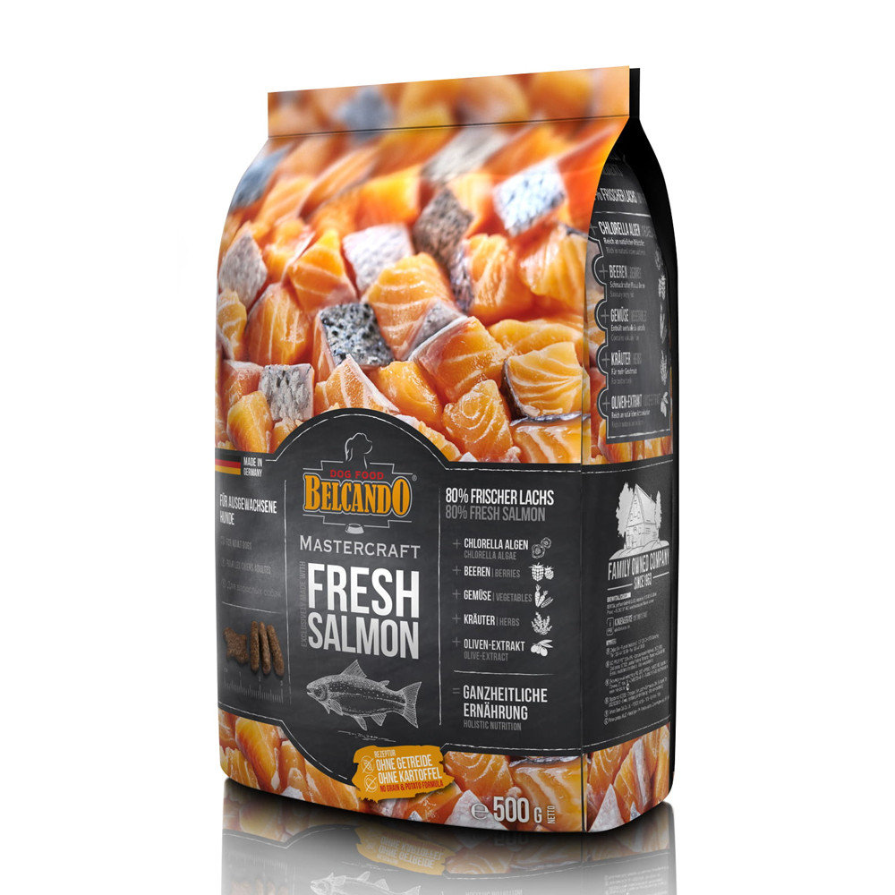 Belcando Mastercraft sucha karma dla psów świeży łosoś 500g