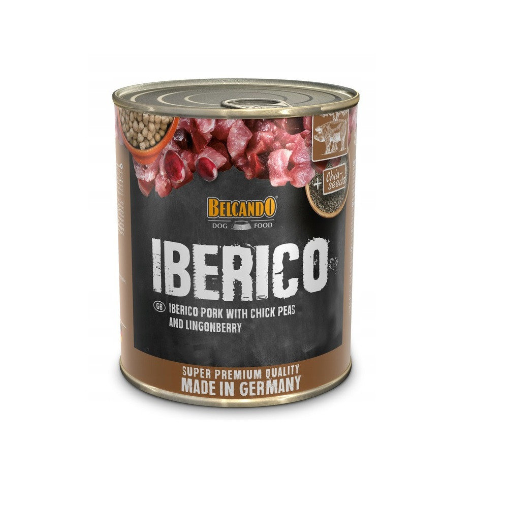 Belcando Super Premium Iberico mokra karma dla psa 800 g wieprzowina ciecierzyca i borówka