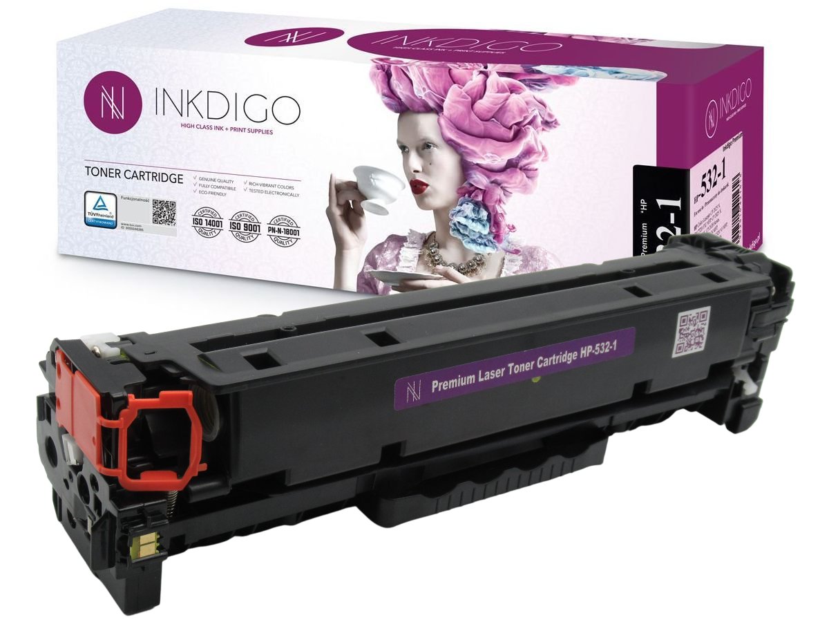 INKDIGO CC532A zgodny Toner do HP LaserJet 2320CB 2320MFP 2320FXI 2720FXI 2024N YELLOW